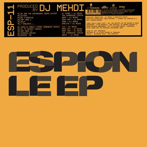 ESPION LE EP - Front Cover