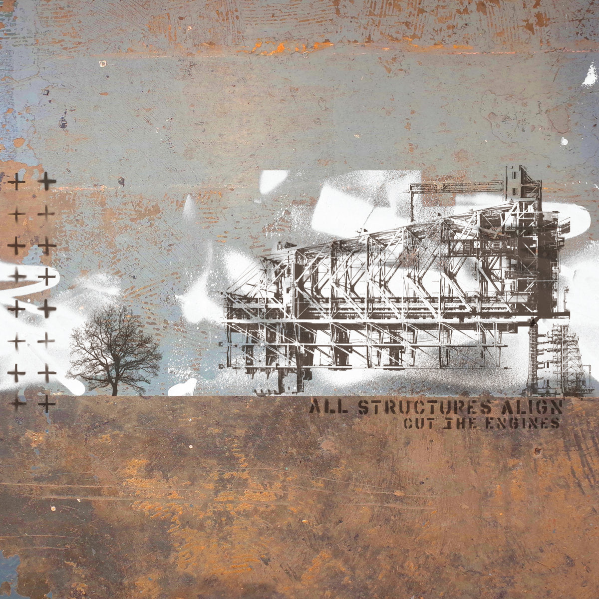 Cut The Engines/Black Vinyl - Front Cover