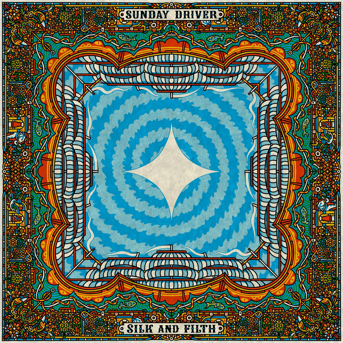 Silk and Filth/Orange Vinyl/180g - Front Cover