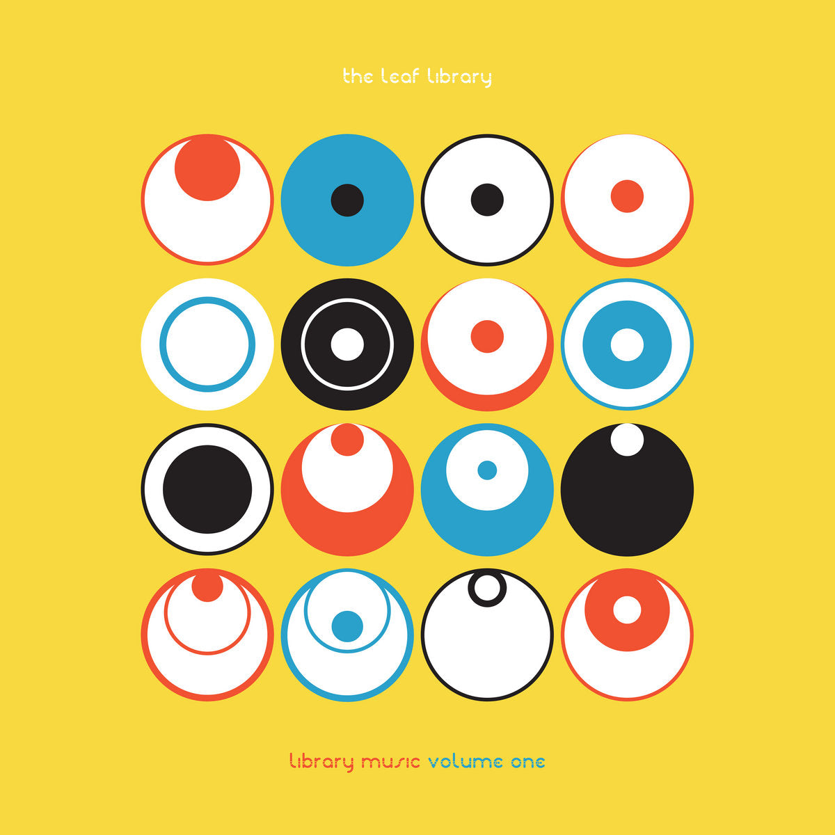 Library Music Volume One - Front Cover