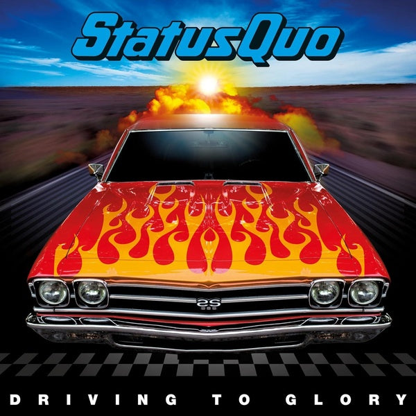 DRIVING TO GLORY - Front Cover