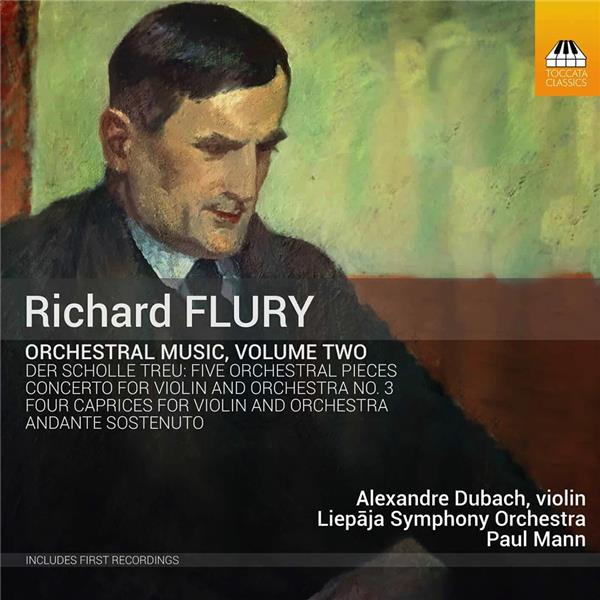 Flury, Richard : Musique Orchestrale Volume 2 - Front Cover