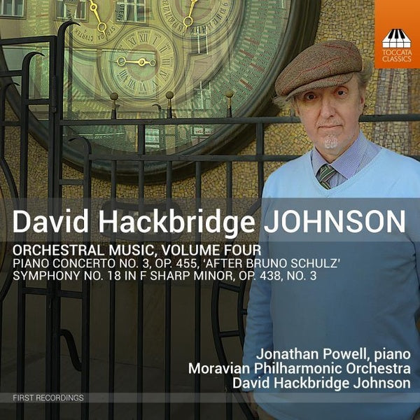 David Hackbridge Johnson : Orchestral Music, Volume 4 - Front Cover