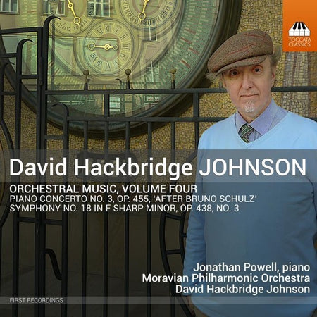 David Hackbridge Johnson : Orchestral Music, Volume 4 - Front Cover
