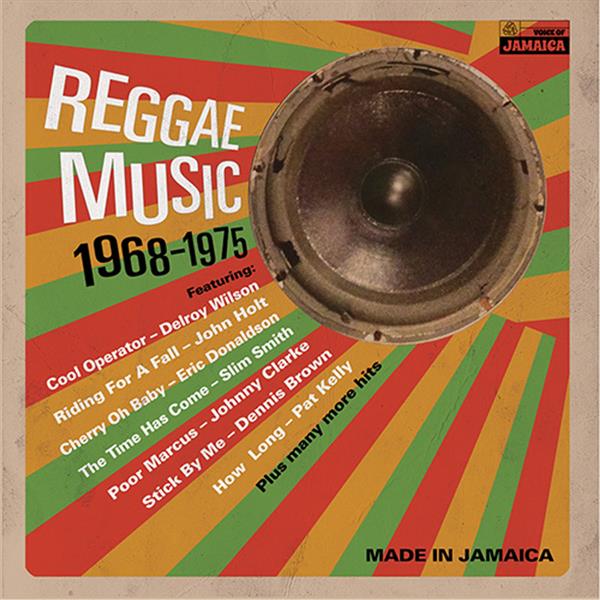 Reggae music 1968 to 1975 - Front Cover