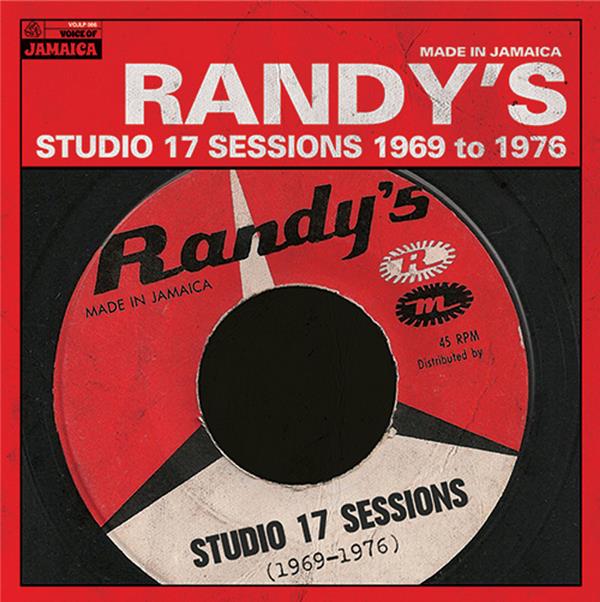 Randy's Studio 17 Sessions 1969 to 1976 - Front Cover