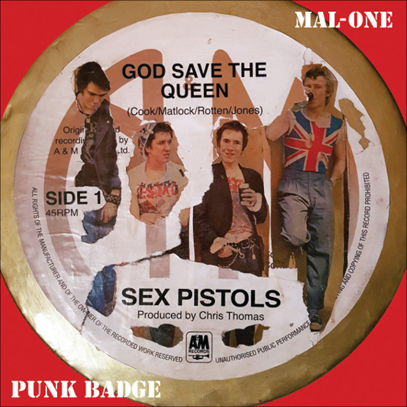 PUNK BADGE - Front Cover
