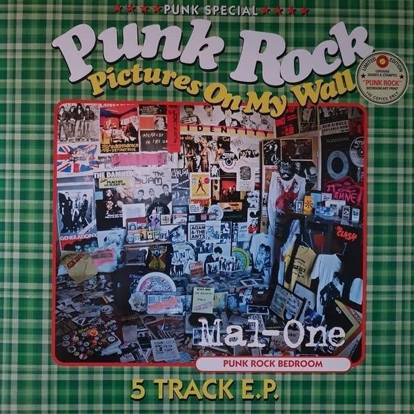 Punk Rock Pictures On My Wall/New cover/Poster Included - Front Cover