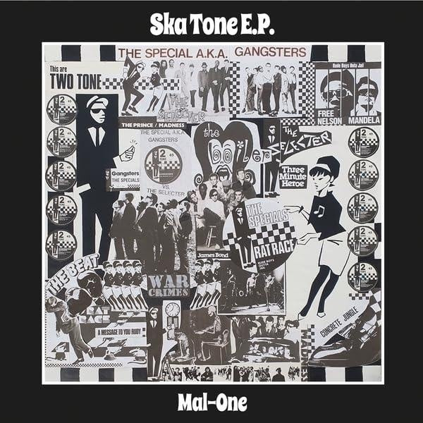 Ska Tone EP/12” Signed & Embossed Art Print - Front Cover