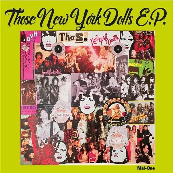 Those New York Dolls EP/Signed & Embossed Art Print - Front Cover
