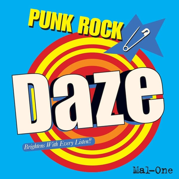 Punk Rock Daze/Includes A5 Punk Art / Lyric Book and Street Art Poster - Front Cover