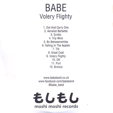 Volery Flighty - Back Cover