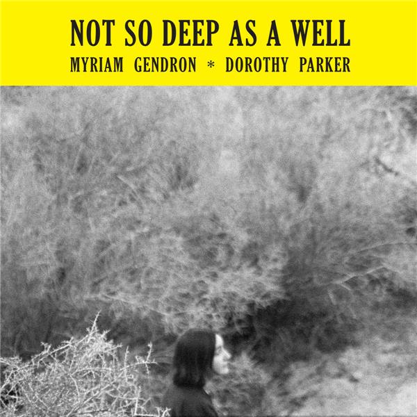 Not So Deep As A Well - Front Cover