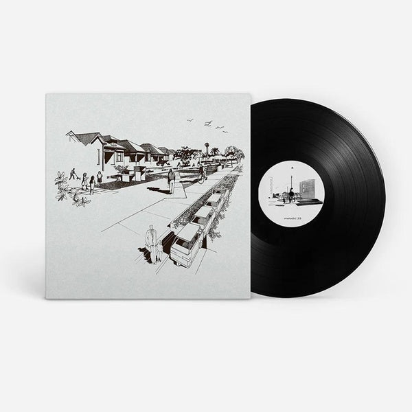 Shaking Hand/Black Vinyl/Reverse Grey Overprint Sleeve With DL Code - Front Cover