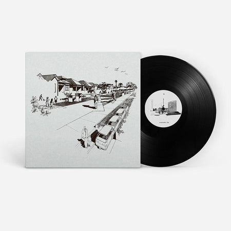 Shaking Hand/Black Vinyl/Reverse Grey Overprint Sleeve With DL Code - Front Cover