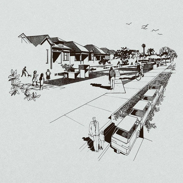 Shaking Hand/Black Vinyl/Reverse Grey Overprint Sleeve With DL Code - Front Cover