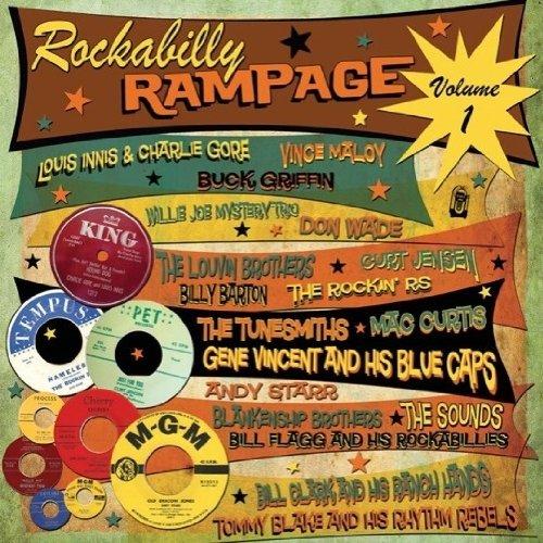 Rockabilly rampage volume one - Front Cover