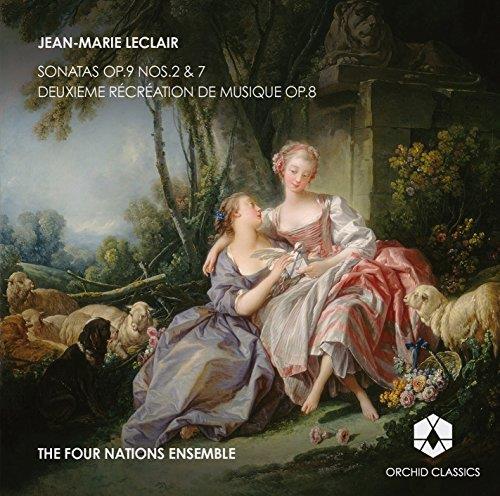 Leclair : sonatas op.9, n°s 2 & 7 - deuxième récréation de musique op. 8 - Front Cover