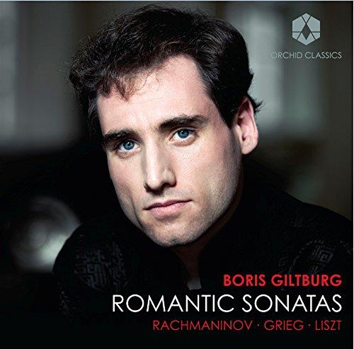 Boris Giltburg : romantic pianos sonatas - Front Cover