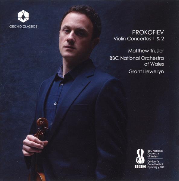Concertos pour violon numéros 1 & 2 - Front Cover