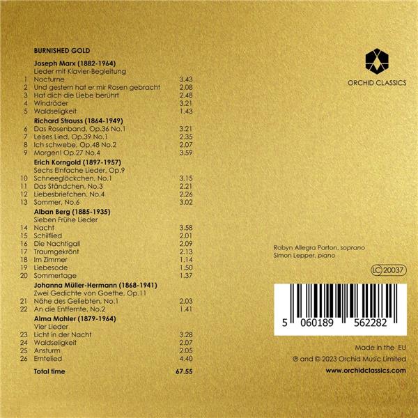 Burnished Gold - Front Cover