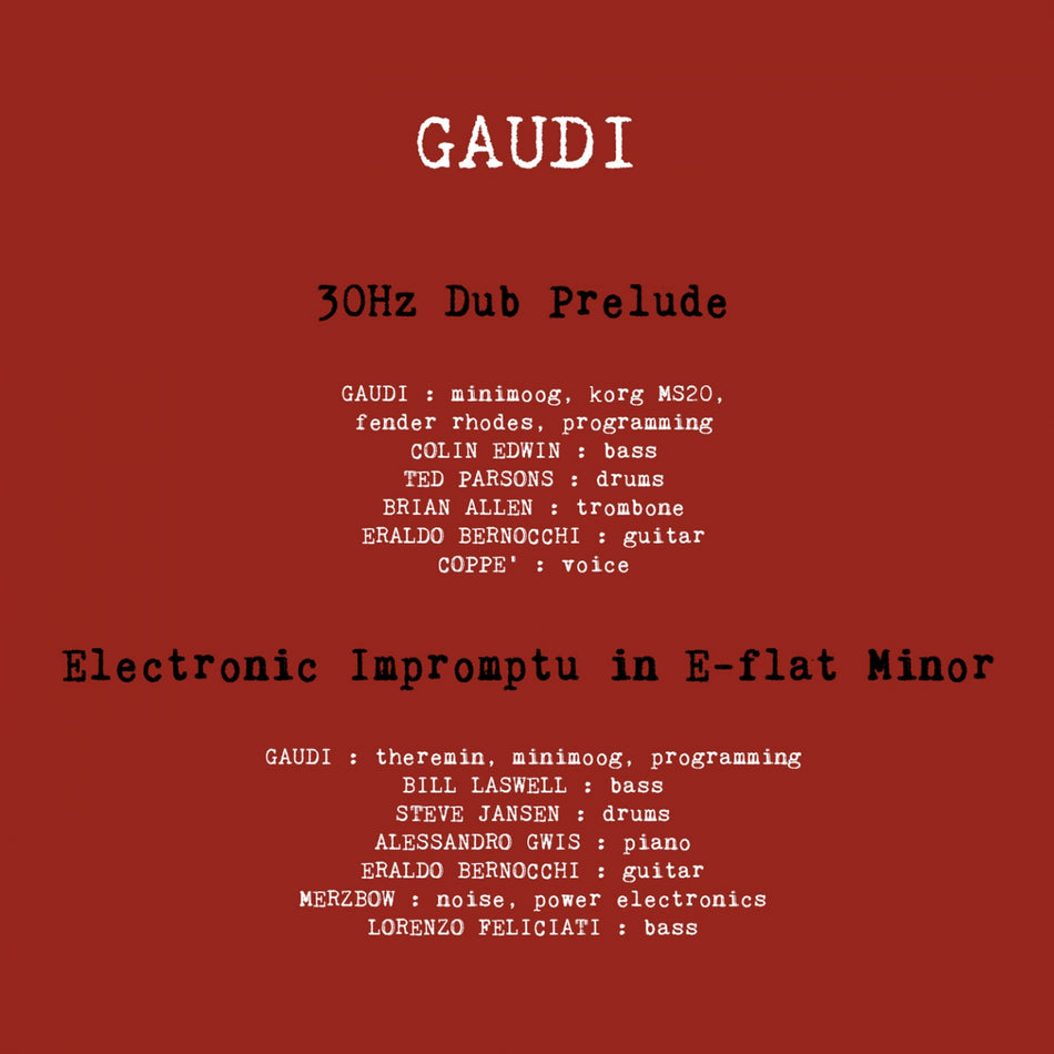 EP (White Vinyl) - Front Cover