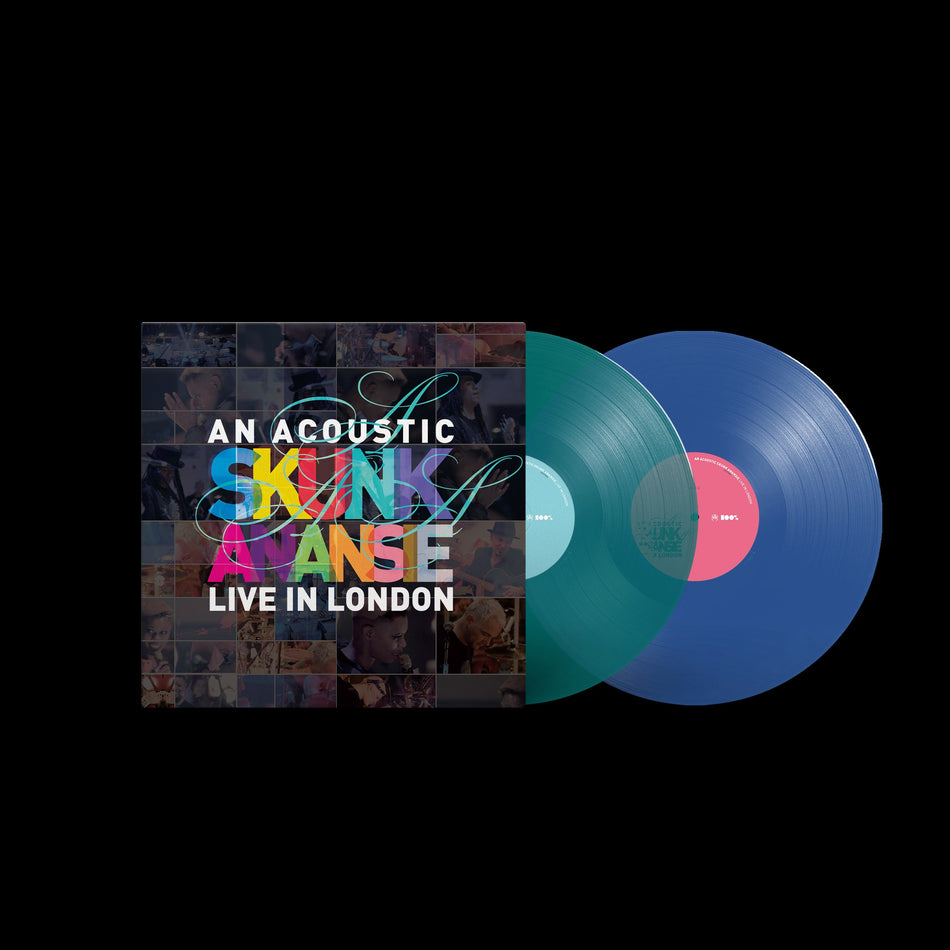AN ACOUSTIC SKUNK ANANSIE LIVE IN LONDON / EDITION LIMITEE VERT CLAIR ET BLEU - Front Cover