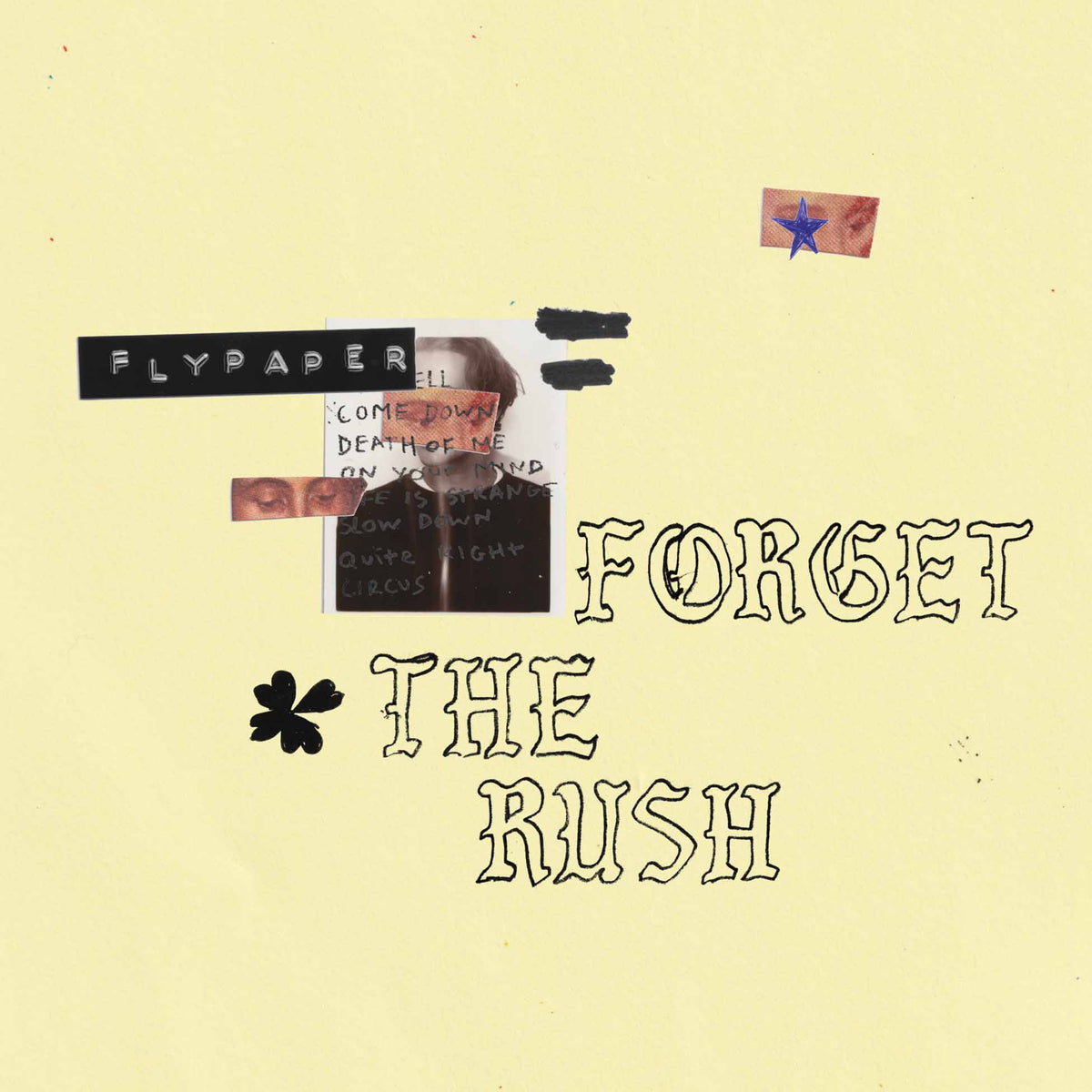 Forget The Rush - Vinyle Bleu & Jaune - Front Cover