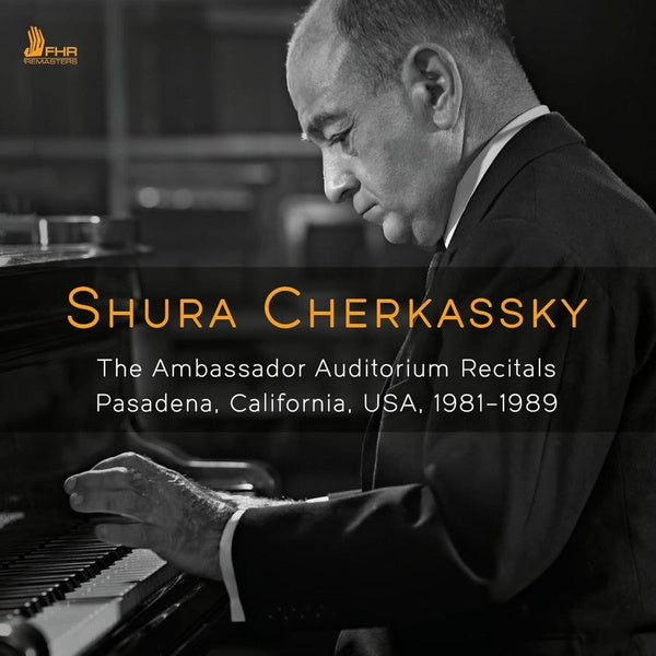The Ambassador Auditorium Recitals 1981-1989 - Front Cover