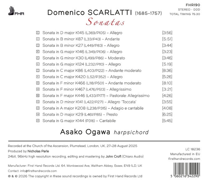 Sonatas - Front Cover