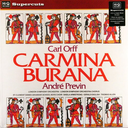 Carl Orff - Carmina Burana - Front Cover