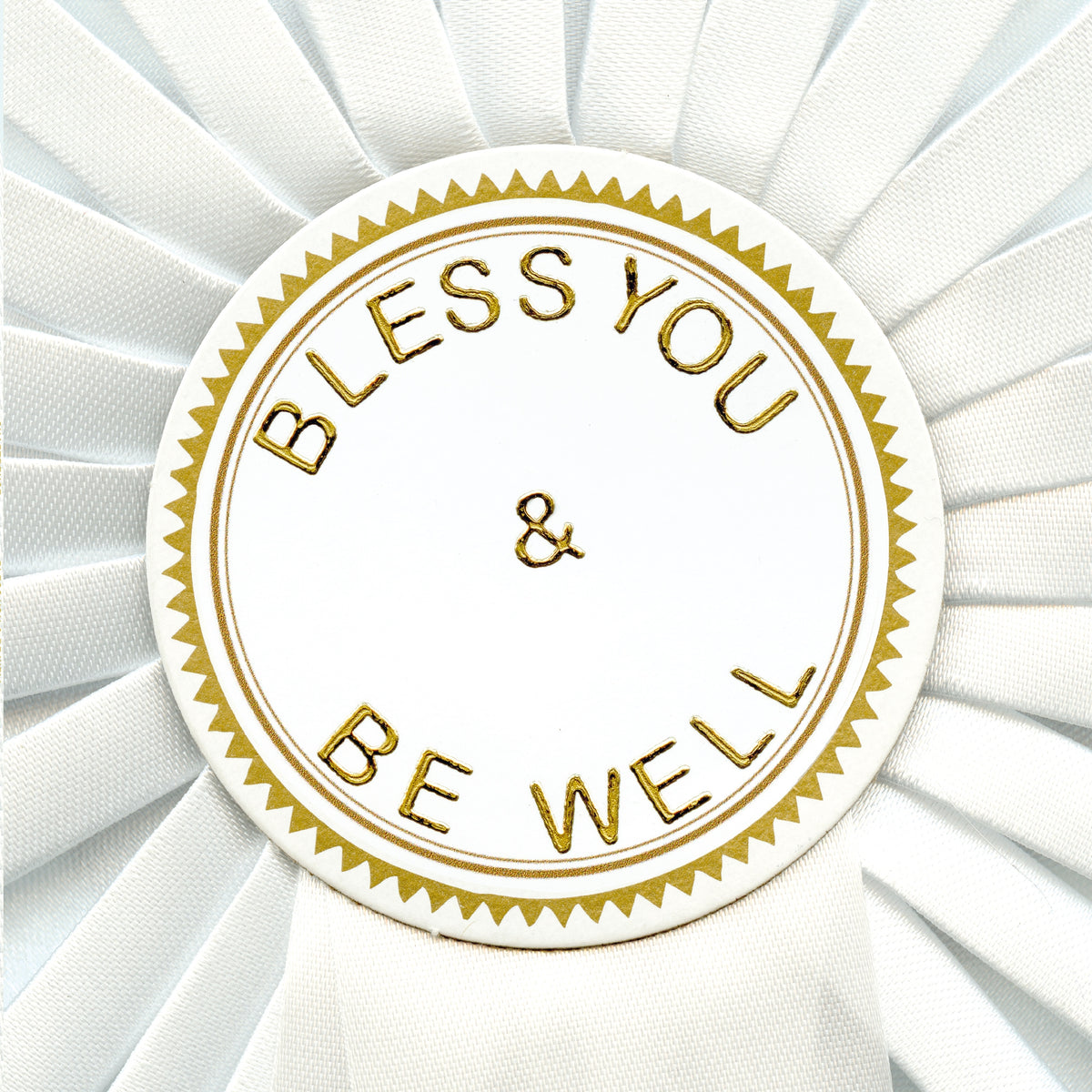 Bless You & Be Well - Front Cover