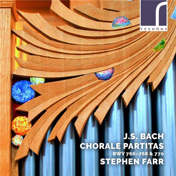 Chorale partitas BWV 766 768 770 - Front Cover
