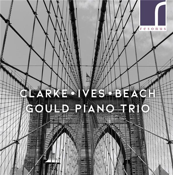 Clarke Ives & beach piano trios - Front Cover