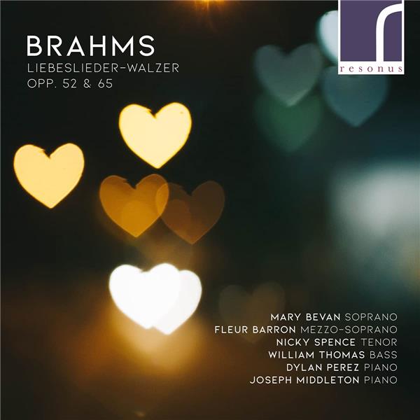 Brahms Liebeslieder - Walzer Opp. 52 - Front Cover