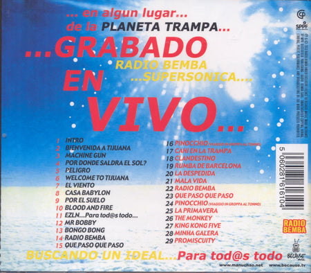 RADIO BEMBA SOUND SYSTEM - Back Cover