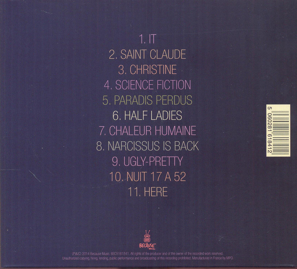 Chaleur Humaine - Back Cover