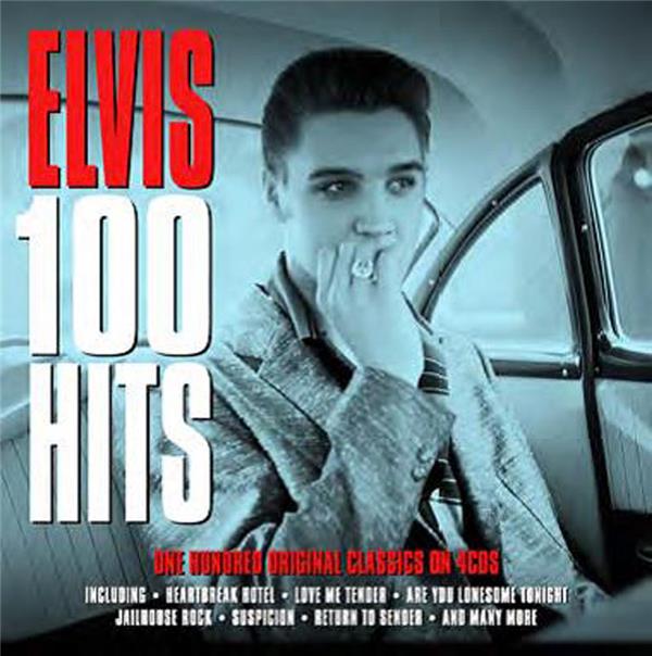 100 Hits Of Elvis Presley - Front Cover