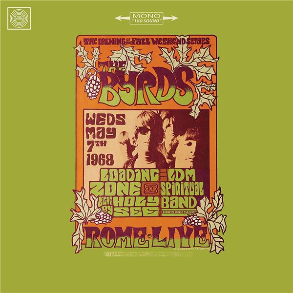 Live in Rome 1968 - Front Cover