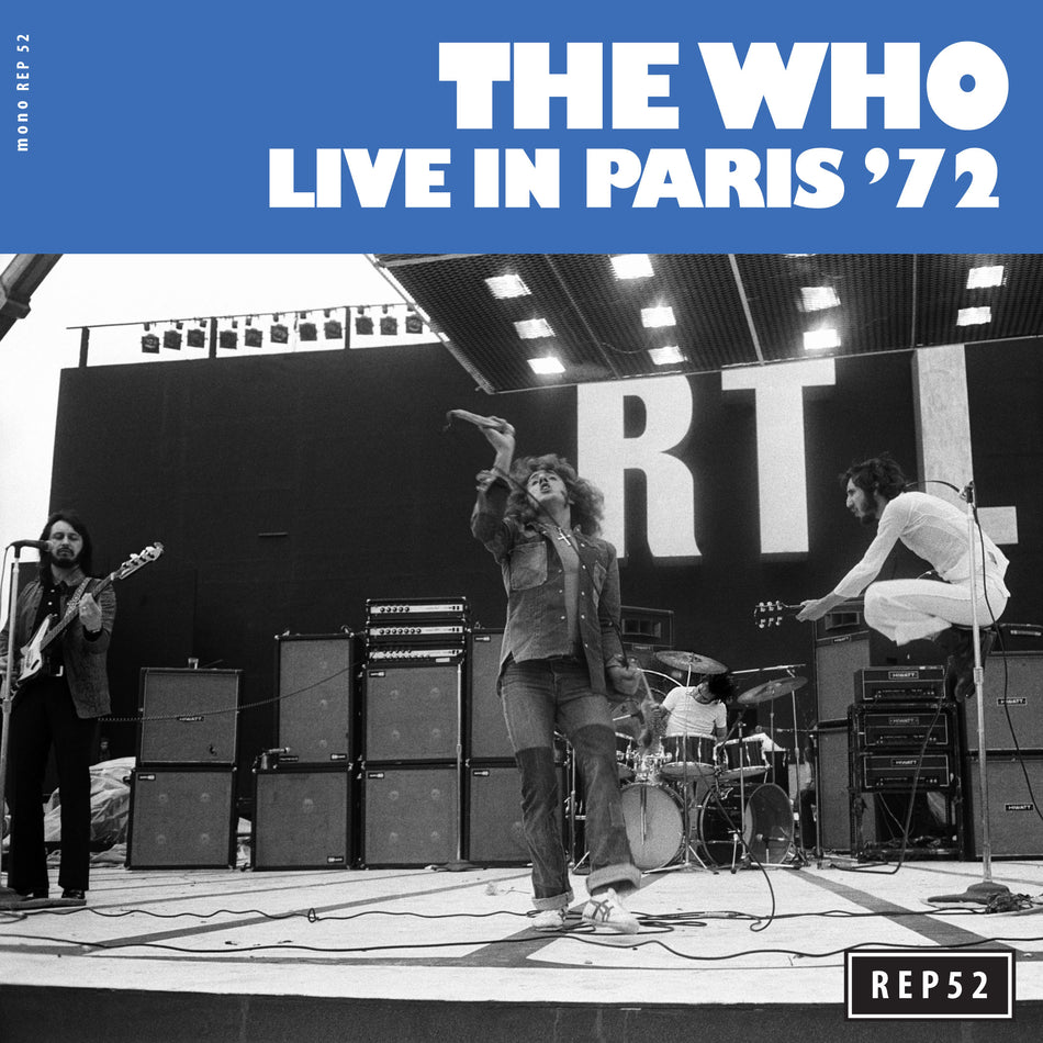 Ready Steady Who Six/Live In Paris 1972 - Front Cover