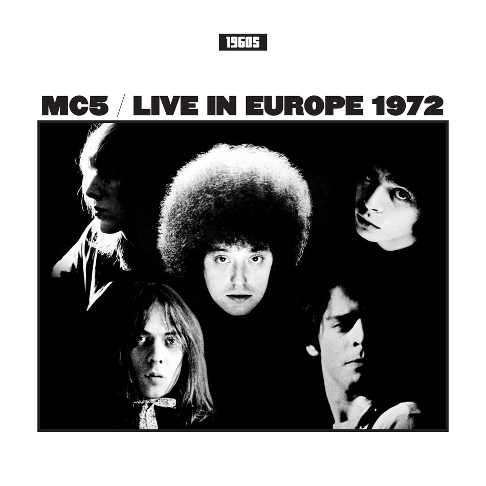 Live In Europe 1972 - Front Cover