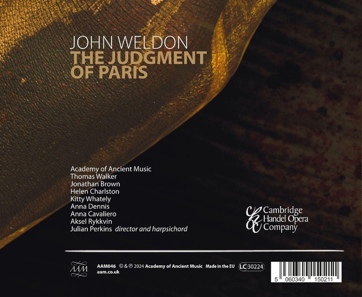The Judgement Of Paris - Front Cover