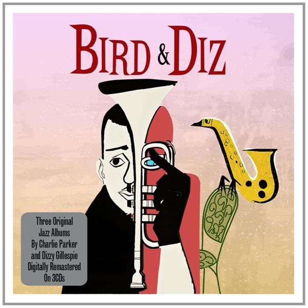 Bird and diz - 3 CD - Front Cover