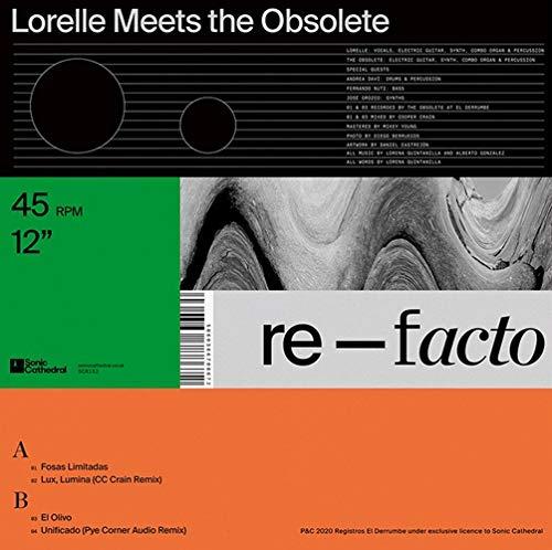 Re-Facto/Transparent Orange & Green Moon Phase Vinyl - Front Cover