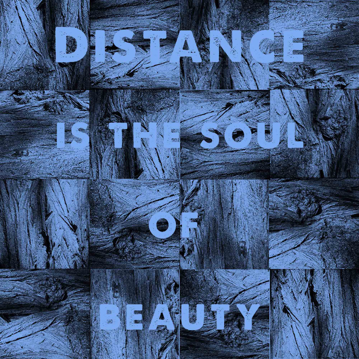 Distance Is The Soul Of Beauty - Front Cover