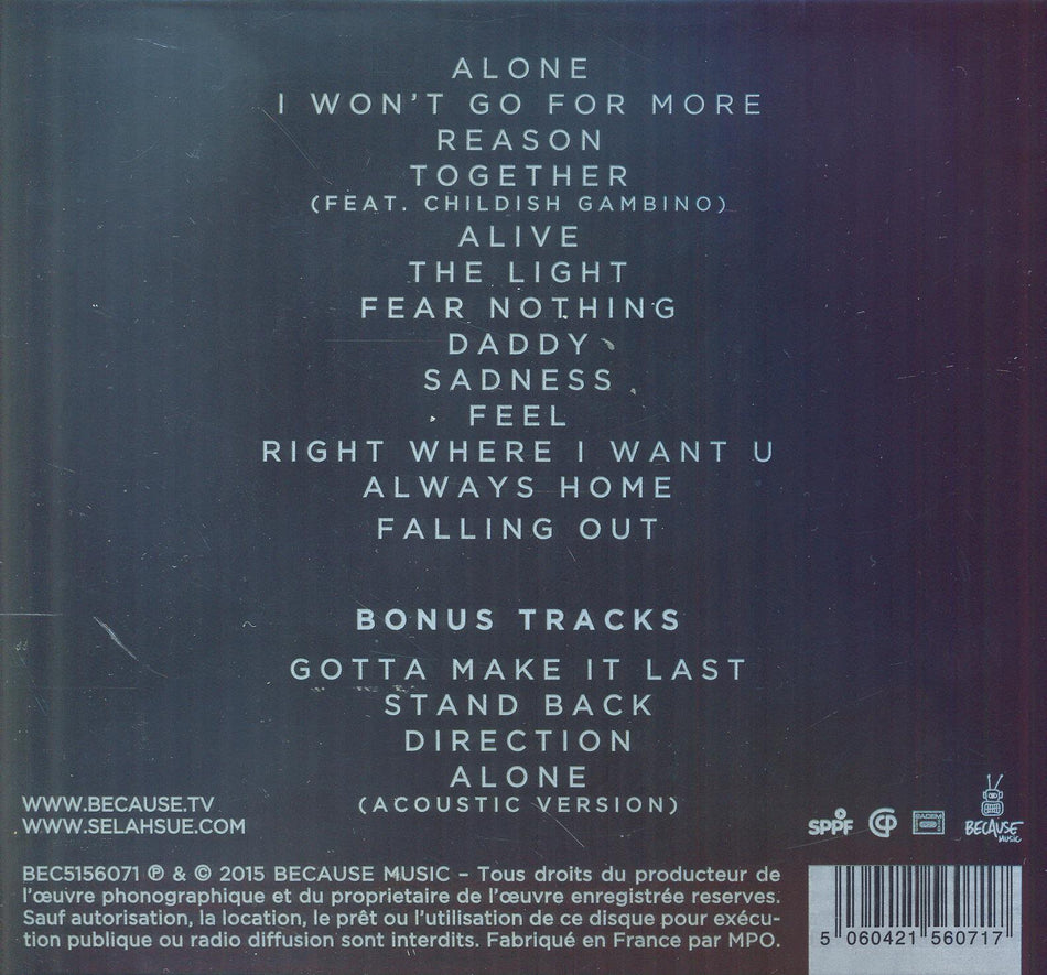 Reason - Back Cover