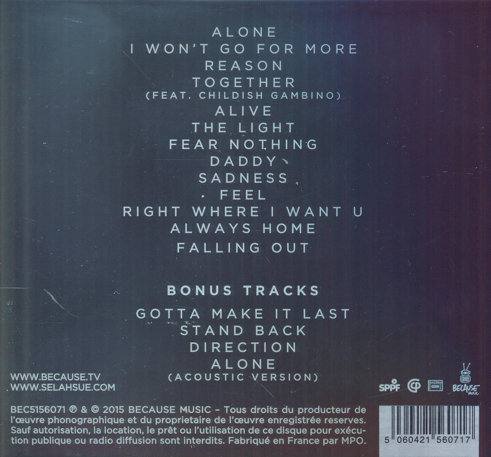 Reason - Back Cover