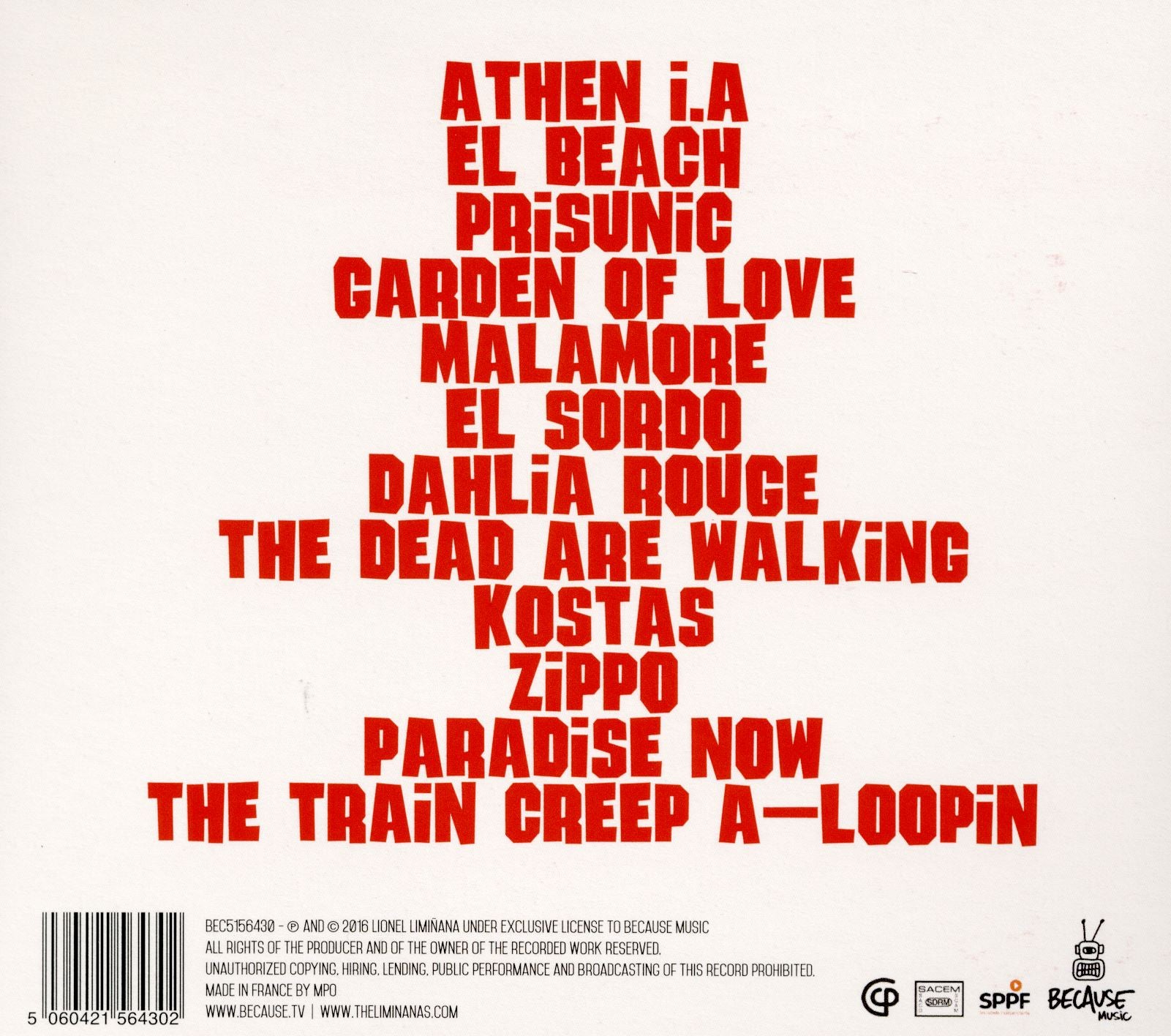 Malamore - Back Cover