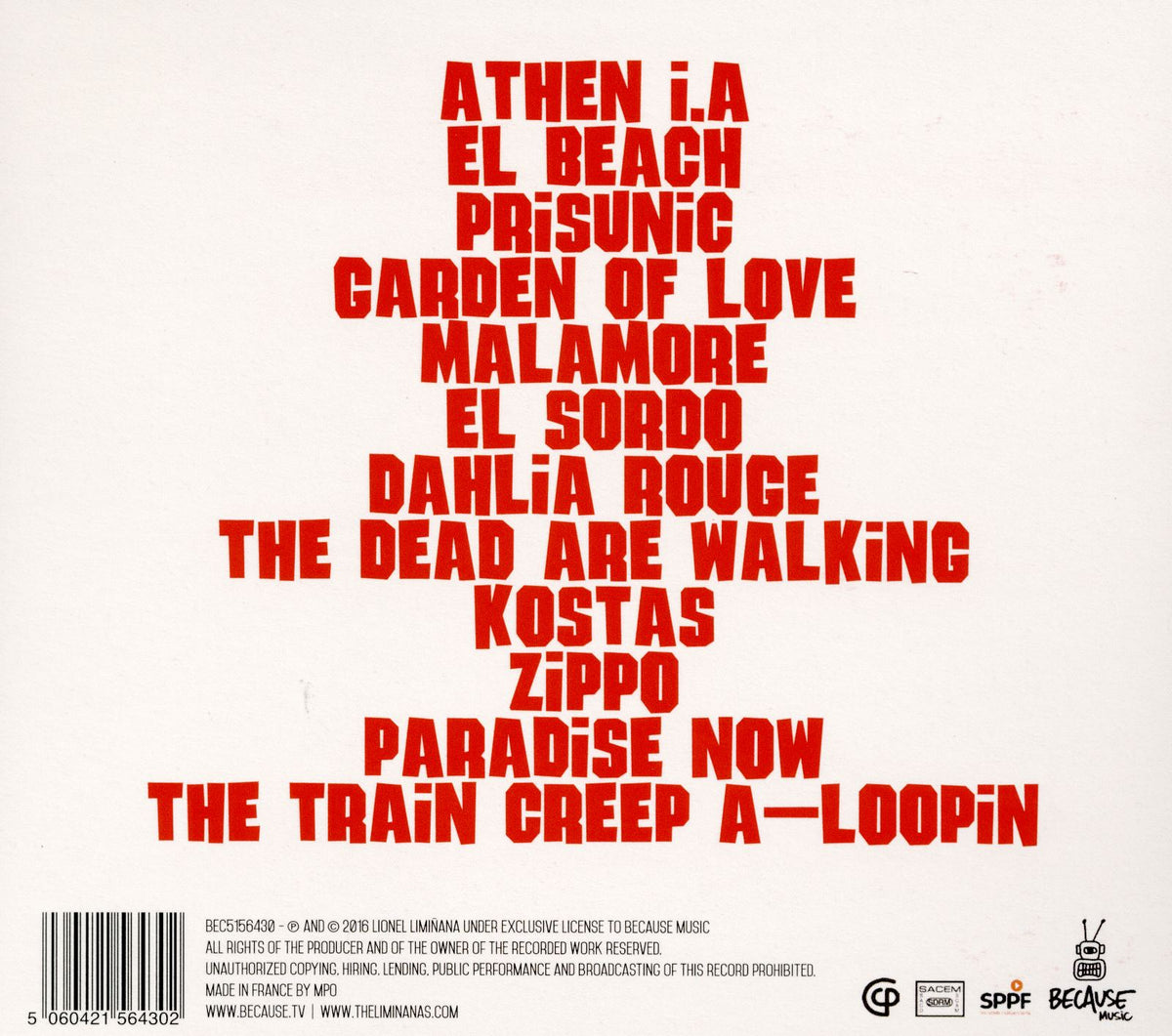 Malamore - Back Cover