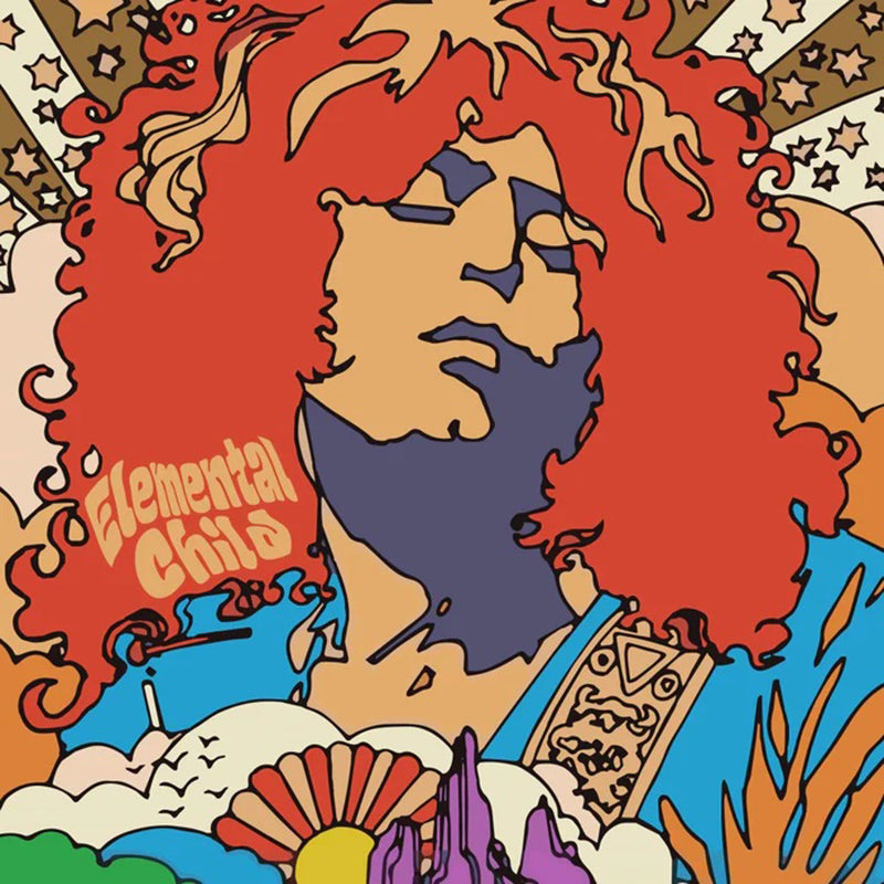 Elemental Child:The Words and Music of Marc Bolan/2xLP Orange vinyl - Front Cover